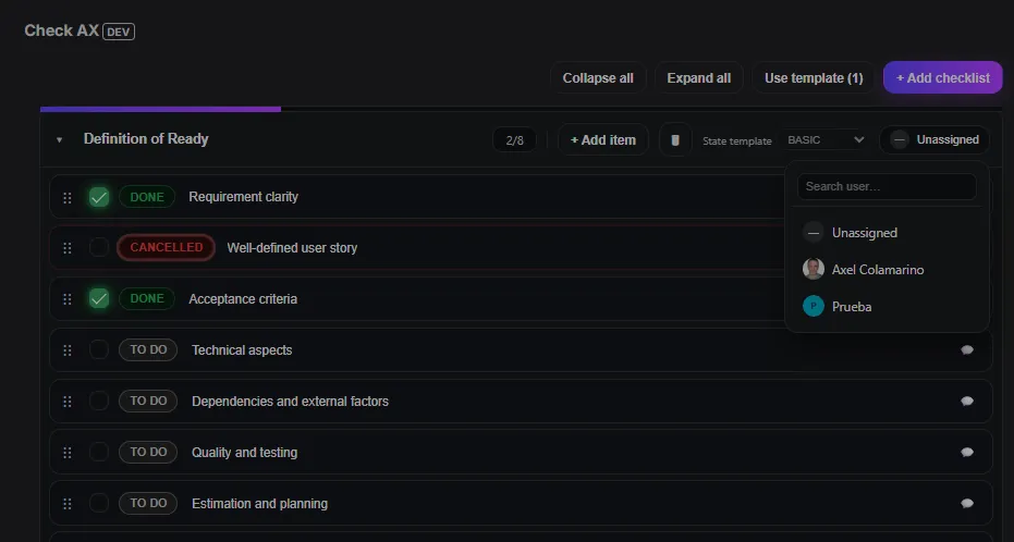 Check AX — screenshot from the Atlassian Marketplace listing