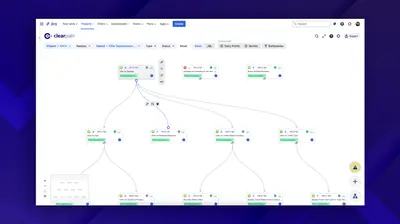 Clear Path for Jira (Visual Dependency and Backlog Manager) for Atlassian — screenshot