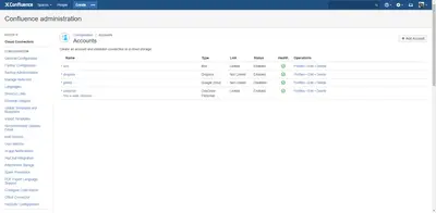 Cloud Connectors for Confluence for Atlassian — screenshot