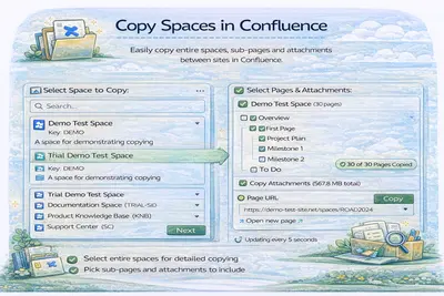 Cloud to Cloud, DC to Cloud Migration for Confluence for Atlassian — screenshot