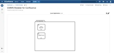 CMMN Modeler for Atlassian — screenshot