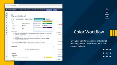 Color Workflow for Atlassian — screenshot