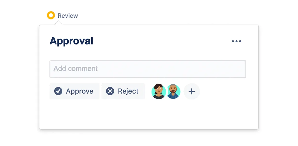 Comala Document Approval — screenshot from the Atlassian Marketplace listing