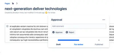 Comala Remote Publishing for Atlassian — screenshot