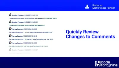 Comment History Log for Jira (Track & Compare Comments) for Atlassian — screenshot