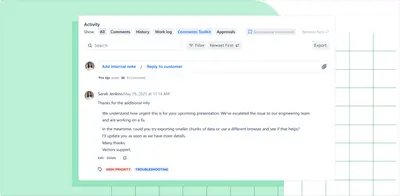 Comment Toolkit for Jira for Atlassian — screenshot