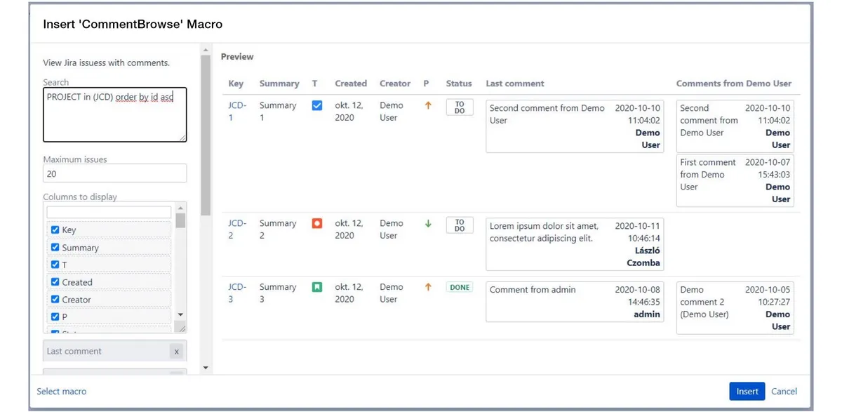 CommentBrowse for Confluence — screenshot from the Atlassian Marketplace listing