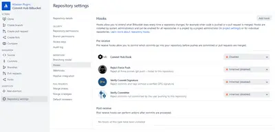 Commit Hub Connector for Atlassian — screenshot