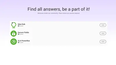 Communities for Jira for Atlassian — screenshot