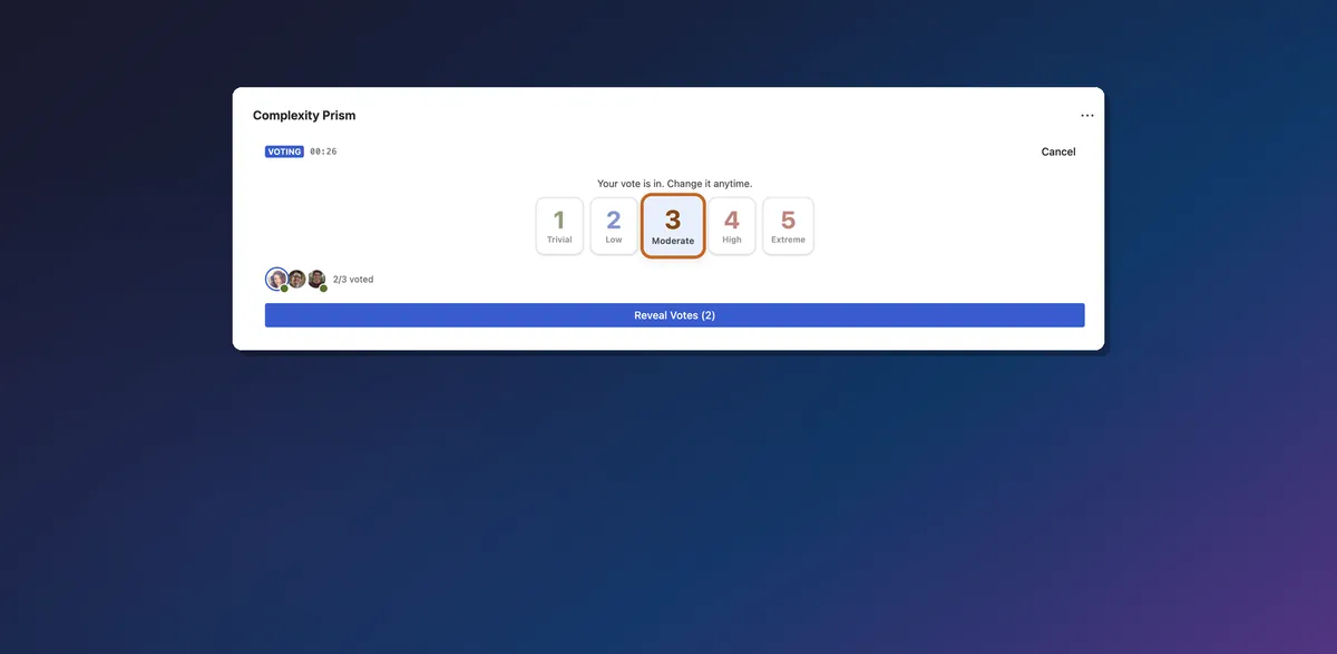 Complexity Prism — screenshot from the Atlassian Marketplace listing
