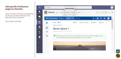 Connect Microsoft Teams for Confluence for Atlassian — screenshot