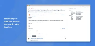 Contact Views for Salesforce & JSM for Atlassian — screenshot