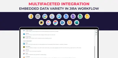 Content Integrator for Jira (Embed Draw.io, Calendar, Figma) for Atlassian — screenshot