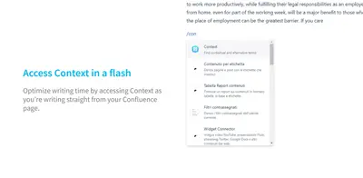 Context: Language Aid for Confluence for Atlassian — screenshot