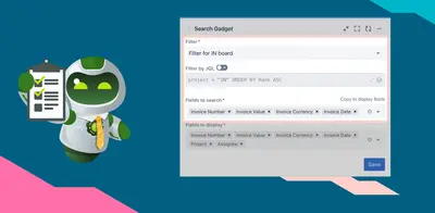 Context Search Gadget for Jira for Atlassian — screenshot