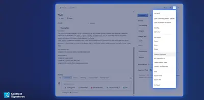 Contract Signatures for Jira for Atlassian — screenshot