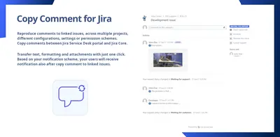 Copy Comment for Jira for Atlassian — screenshot