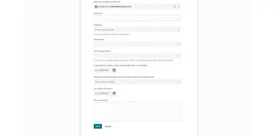 COVID-19 - Employee Support & Vaccination Portal for Atlassian — screenshot