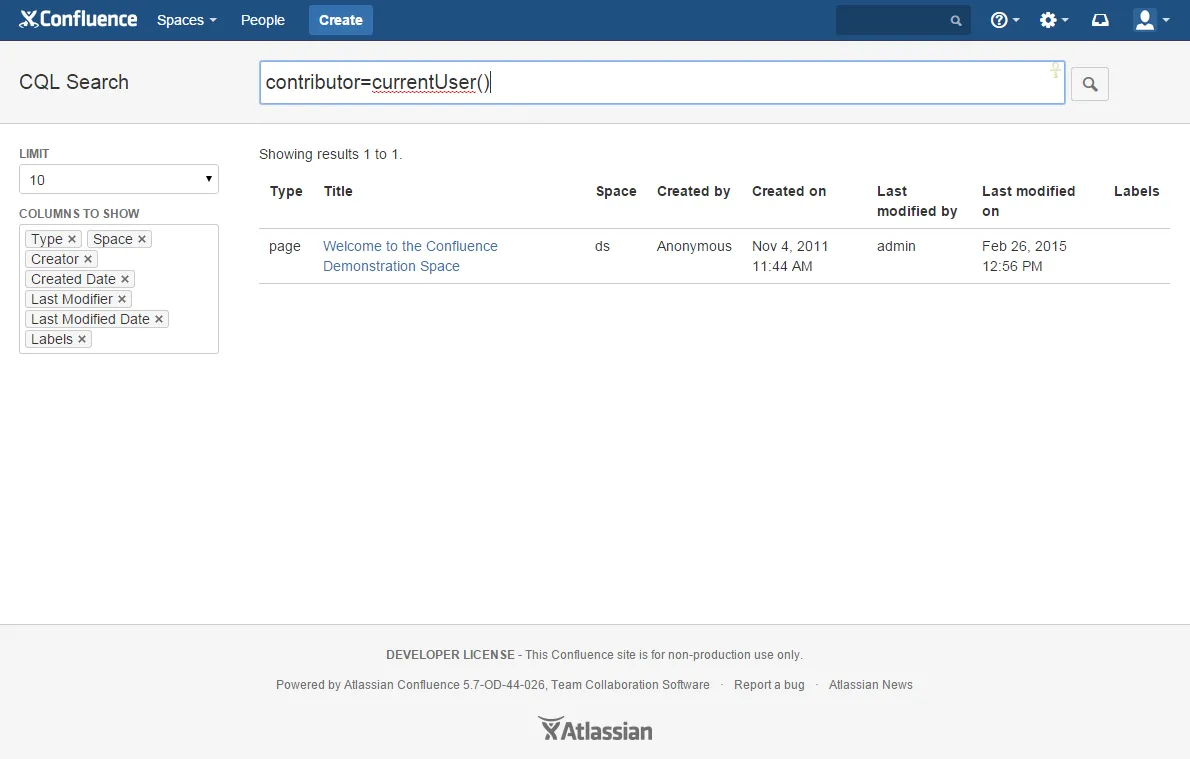 CQL Search — screenshot from the Atlassian Marketplace listing