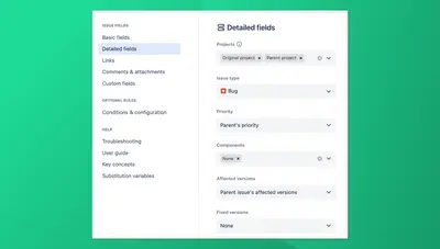 Create on Transition for Jira for Atlassian — screenshot