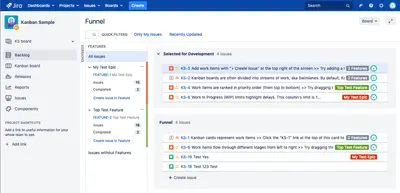 Custom Epic Panel for Atlassian — screenshot