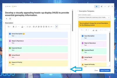 Custom Templates for Jira Cloud for Atlassian — screenshot