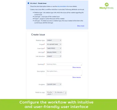 Custom Workflow Extension for Jira for Atlassian — screenshot