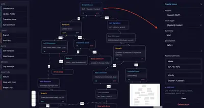 Customata — Visual Automation Builder for Jira for Atlassian — screenshot