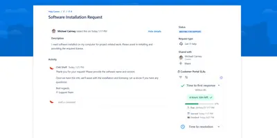 ⏱️ Customer Portal SLAs for Atlassian — screenshot