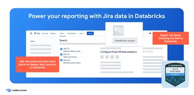 Databricks for Jira for Atlassian — screenshot