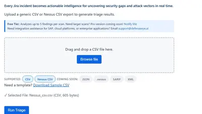 DefenseEye AttackSense for Jira for Atlassian — screenshot