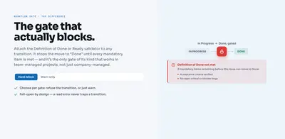 Definition of Done & Ready for Jira for Atlassian — screenshot