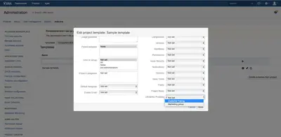 Delegated Project Creator for Projectrak for Atlassian — screenshot