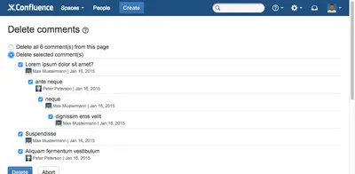 Delete All Comments for Atlassian — screenshot