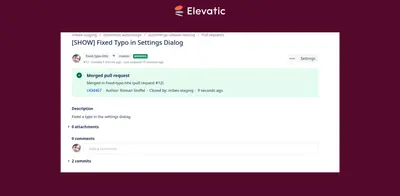DevSensei Auto Merge for Bitbucket for Atlassian — screenshot
