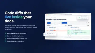 Diff for Confluence for Atlassian — screenshot