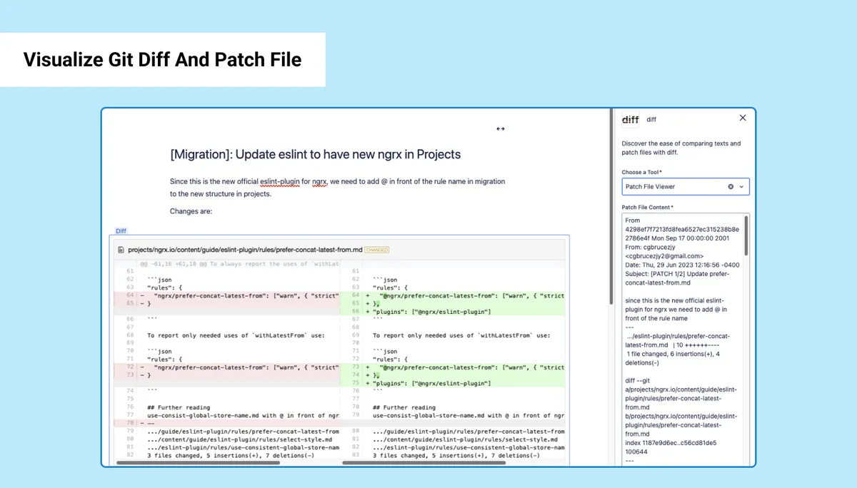 diff — screenshot from the Atlassian Marketplace listing