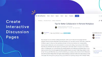 Discussion for Confluence (Community Forum) for Atlassian — screenshot