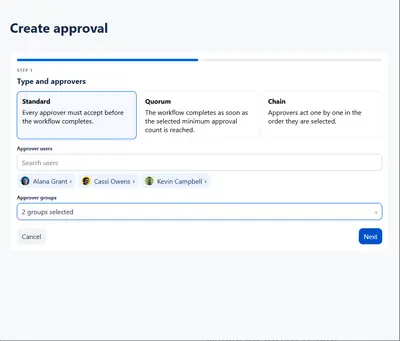 Document Approval for Confluence for Atlassian — screenshot