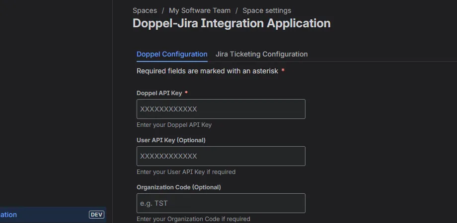 Doppel — screenshot from the Atlassian Marketplace listing