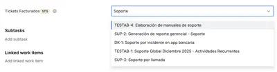 Dynamic Work Item Picker for Atlassian — screenshot