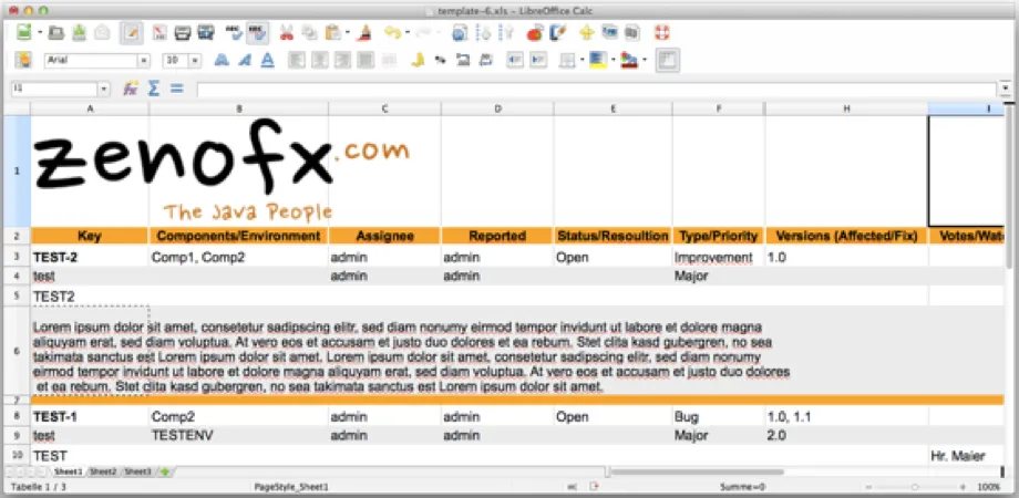 DynamicReport — screenshot from the Atlassian Marketplace listing