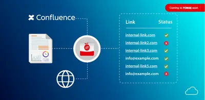 Easy Link Checker - find broken links automatically for Atlassian — screenshot