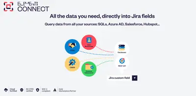 Elements Connect (external data fields for Jira) for Atlassian — screenshot