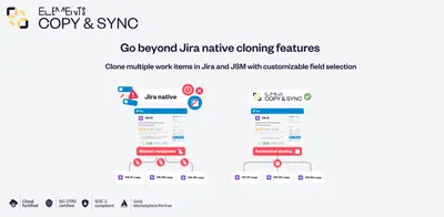 Elements Copy & Sync (clone issues, projects and epics) for Atlassian — screenshot