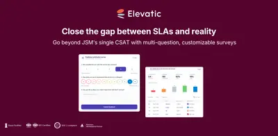 Elements Pulse - customer experience insights for JSM for Atlassian — screenshot