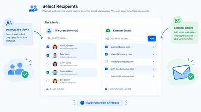 Email Issues for Jira for Atlassian — screenshot