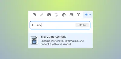 Encrypted Content for Confluence for Atlassian — screenshot