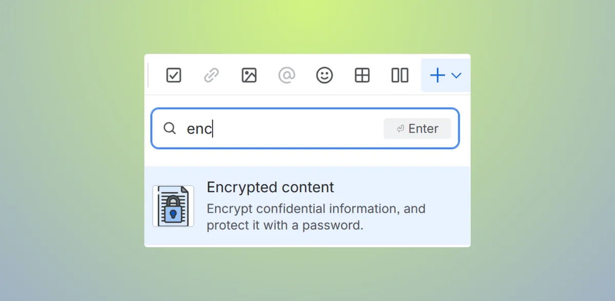 Encrypted Content for Confluence — screenshot from the Atlassian Marketplace listing