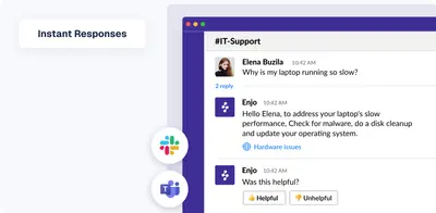 Enjo Slack Integration for Confluence for Atlassian — screenshot